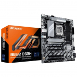 Motherboard for Intel processors Gigabyte  Mainboard||Intel B860 Express|LGA1851|ATX|Memory DDR5|Memory slots 4|4xPCI-Express 4.0 1x|1xPCI-Express 5.0 16x|2xM.2|1xHDMI|1xDisplayPort|4xUSB 2.0|1xUSB-C|1xPS/2|1xRJ45|3xAudio port|B860DS3H