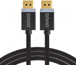 Cable Savio DisplayPort Male - DisplayPort Male 3m Black