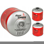 Uued tooted // 3x kartusz gazowy 500g Alpen Camping. certyfikat: Pi 0437, zgodny z EN417, propan-butan, zakres -10&deg;c do+ 40&deg;c, zaw&oacute;r 7/16"  IK0