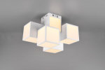 Trio OSCAR &ndash; 652810531 incl. 5x SMD LED, 7W &middot; 5x 600lm, 3000 - 6000K RGB gudrā griestu lampa (vadība no telefona)