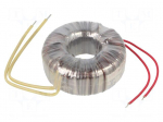 Transformer: toroidal | 160VA | 230VAC | 15V | 10.66A | 1.7kg | &Oslash;: 115mm