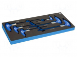 Tools set: general purpose | in a foam tray