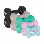 Uued tooted // Hantelki żeliwne neoprenowe HEX zestaw 30kg (2x1kg+2x2kg+2x3kg+2x4kg+2x5kg), REBEL ACTIVE