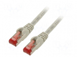 Patch cord | S/FTP | Cat: 6 | RJ45 plug,both sides | stranded | CCA