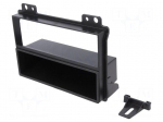Radio mounting frame | Ford | 2 ISO | black