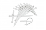 Cable mounting clip with dowel UM8-75  (pack. 100 pcs.)