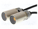 Sensor: photoelectric | PNP | transmitter-receiver | Usup: 10&divide;30VDC