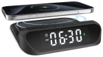 Clock and charger SBS Wireless Charge Qi 15W Black