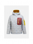 Kurtka puchowa m&Auml;&trade;ska PEAK PERFORMANCE M Helium Utility Down Hood Jacket kolor szary - M