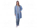 Coat | ESD,unisex | blue (bright) | L | 135g/m2