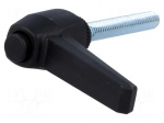 Lever | adjustable | Thread len: 40mm | Lever length: 50mm