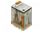 Relay: electromagnetic | 4PDT | 48VAC | Icontacts max: 7A | 7A/250VAC