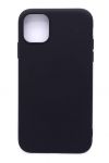 Back panel cover Evelatus Apple iPhone 11 Pro Nano Silicone Case Soft Touch TPU Black