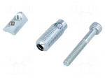 Mounting screw | for profiles | Width of the groove: 6mm | steel