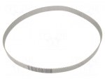 Timing belt | T5 | W: 25mm | H: 2.2mm | Lw: 990mm | Tooth height: 1.2mm