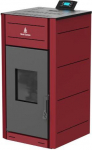 Pellet Hydro Stove UNICA 8kW Bordeau