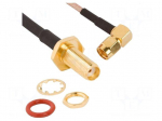 Cable | 0.153m | SMA male,SMA female | angled,straight | 50&Omega;