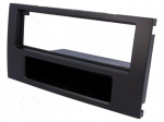 Radio mounting frame | Ford | 1 DIN | black