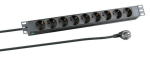 EFB Elektronik EK631DE.1 power extension 2 m 9 AC outlet(s) Indoor Black