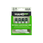 Patareisid, akusid ja laadijaid // AA, AAA ja muud suurused patareid, laadijad &ndash; saadaval tellimiseks // Bateria ładowana usb-c, 750mwh, 4xaaa