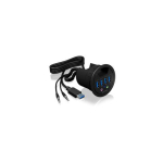 Hub 4-port USB 3.0 IcyBox IB-Hub1403A lauahub heliga