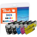 Peach tindikassett Brother LC-424 MultiPack &uuml;hilduv