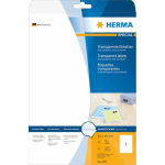 HERMA L&auml;bipaistev matt kleebis A4 210x297 mm kile 25 tk.