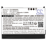 1880mAh Replacement Battery for Garmin Nuvi 500, Nuvi 510, Nuvi 550, Zumo 220, Zumo 600, Zumo 650, Zumo 660, Aera 500, Aera 510, Aera 550, 361-00038-01