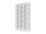 Fixed MagSafe holder with suction cups | Cup holder | Liquid silicone | White