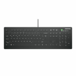 Klaviatuur Cherry CHERRY ACTIVE KEY MTA AK-C8112 juhtmega saksa paigutus Black