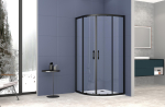 Du&scaron;inurk ilma aluseta Vento Tivoli 800x800x1850 ,l&auml;bipaistev klaas &bdquo;easy clean&rdquo; 6mm , R550