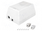 Enclosure: for power supplies | vented | X: 95mm | Y: 137mm | Z: 69mm