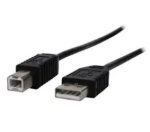 Kabelis USB2.0 AM - USB BM spraudņi 3m melns