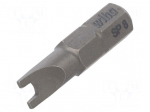 Screwdriver bit | spanner | SP8 | Overall len: 25mm | Series: STANDARD
