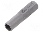 Adapter | Mounting: 1/4" (C6,3mm),hexagonal 4mm | with magnet