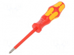 Screwdriver | insulated | PlusMinus cross PZ-type | SL/PZ1 | 1kVAC