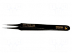 Tweezers | non-magnetic | Blade tip shape: sharp | ESD