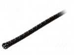 Polyester conduit | Braid diameter: 18&divide;34mm | Mat: polyester | black