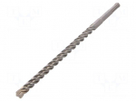 Drill bit | for concrete | &Oslash;: 12mm | L: 260mm | metal | cemented carbide