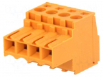 Pluggable terminal block | 3.5mm | ways: 4 | straight | plug | female