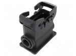 Enclosure: for rectangular connectors | Han Eco B | size 16B | M25