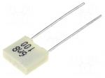 Capacitor: polyester | 6.8nF | 63VAC | 100VDC | Pitch: 5mm | &plusmn;10%