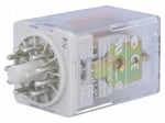 Relay: electromagnetic | 3PDT | Ucoil: 24VAC | 10A/250VAC | 10A/24VDC
