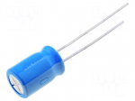 Capacitor: electrolytic | THT | 330uF | 100VDC | &Oslash;16x31.5mm | &plusmn;20%