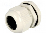 Cable gland | PG29 | IP68 | Mat: polyamide | grey | UL94V-2 | 20.5mm