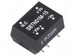 Converter: DC/DC | 1W | Uin: 10.8&divide;13.2V | 15VDC | Iout: 6.7&divide;67mA | SMD