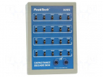 Decade box: capacitance | 100p&divide;11,111uF | Number of ranges: 5