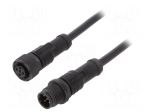 Cable: for sensors/automation | PIN: 5 | M12-M12 | B code-Profibus