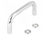Handle | Mat: chromium plated steel | chromium plated | H: 43mm