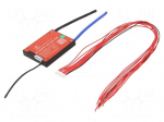 PCB protection | Li-FePO4 | 80x61x16mm | 60A | 25.6VDC